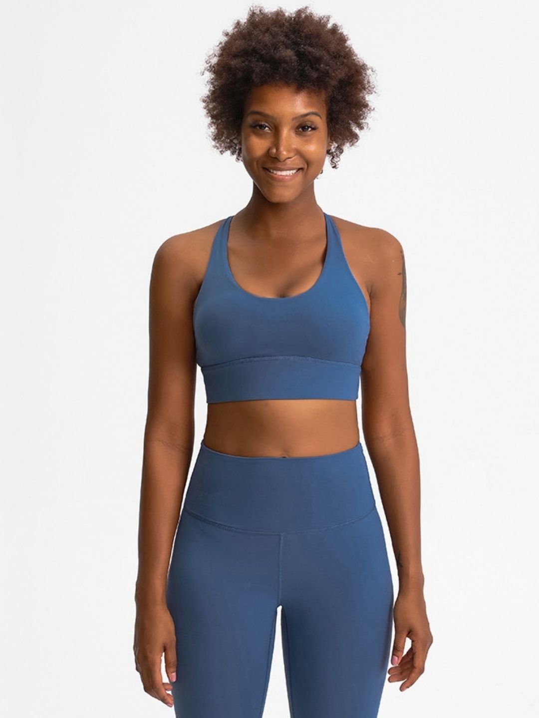 Rise Sports Bra - Blue